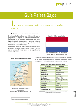 Guía País Holanda 2014