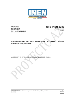 NTE INEN 2249 - Servicio Ecuatoriano de Normalización
