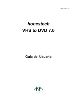 honestech VHS to DVD 7.0