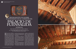 Palacio de Fuensalida - Édolo Conservación Restauración SL