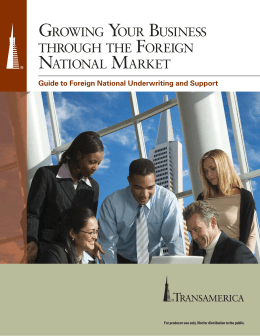 growing your business through the foreign national market