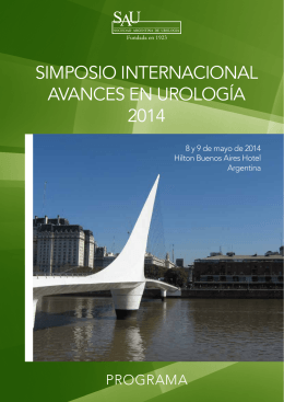simposio internacional avances en urología 2014