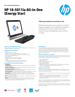 HP 18-5011la All-in-One (Energy Star)