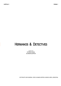 HERMANOS & DETECTIVES