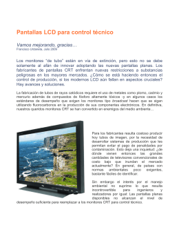 Pantallas LCD para control tecnico PDF