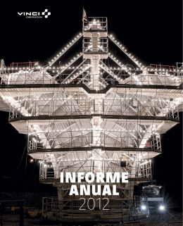 Informe annual VINCI Construction de 2012