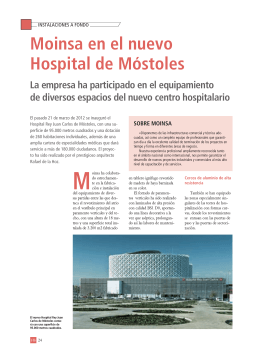 Hospital de Móstoles HH Equipamiento Sociosanitario
