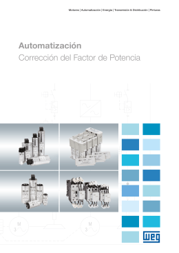 Automatización Corrección del Factor de Potencia