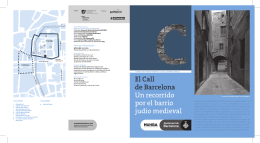 Tríptic Call CAS 4 ed - Museu d`Història de Barcelona
