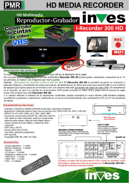 HD MEDIA RECORDER