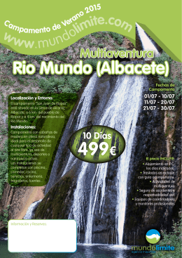 OF-ML-ALBACETE-RIO MUNDO CAMPAMENTO