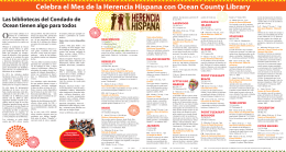 Celebra el Mes de la Herencia Hispana con Ocean County Library