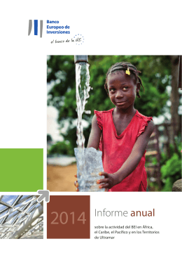 Informe anual 2014 sobre la actividad del BEI en África, el Caribe, el