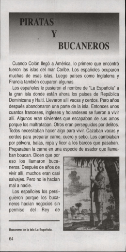 BUCANEROS