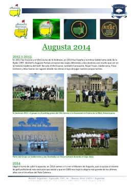 Augusta 2014 - Augusta Golf