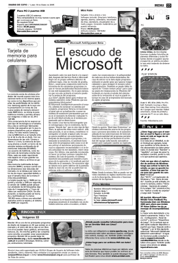 Microsoft - Diario de Cuyo