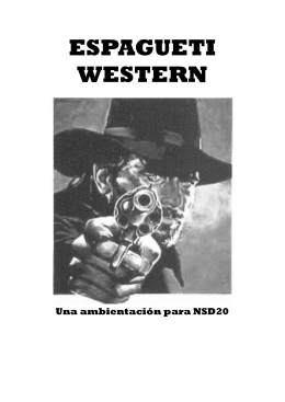 ESPAGUETI WESTERN