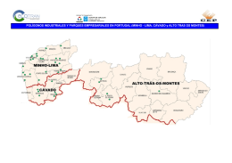 MINHO - LIMA, CÁVADO y ALTO TRAS OS MONTES