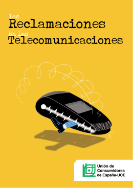 Las reclamaciones en las telecomunicaciones