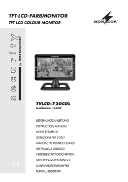 TFT-LCD-FARBMONITOR