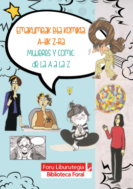Emakumeak eta komikia: A-tik Z-ra Mujeres y cOmic: de la A a la Z