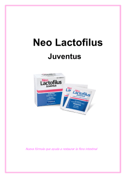Neo Lactofilus - Laboratorios JUVENTUS