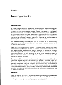 Metrología térmica