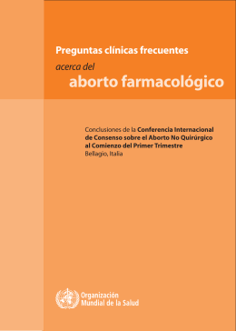 aborto farmacológico - despenalizacion.org.ar