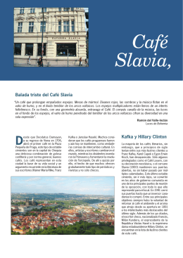 Café Slavia - Fórum Cultural del Café