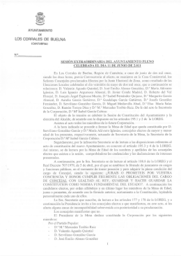 Acta pleno 11 junio 2011 - Ayto. de Los Corrales de Buelna