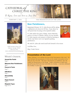 WHAT`S INSIDE: - Cathedral of Christ the King