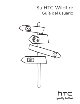 Manual de Usuario hTc Wildfire