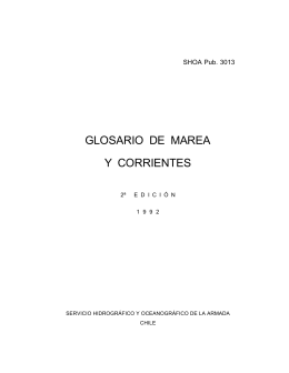PUB. 3013 - GLOSARIO DE MAREA Y CORRIENTES