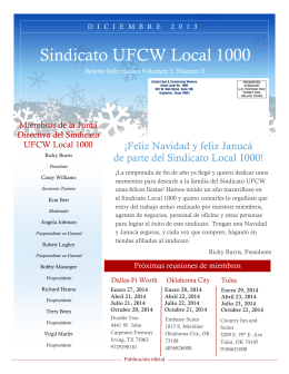 Sindicato UFCW Local 1000