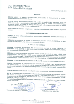 03.09.2015 - Universidad de Alicante