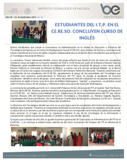 SEP INSTITUTO TECNOLÓGICO DE PACHUCA