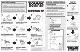 Seat Heater Instructions2:Layout 1.qxd