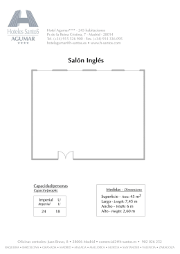 Salón Inglés - Hotel Agumar
