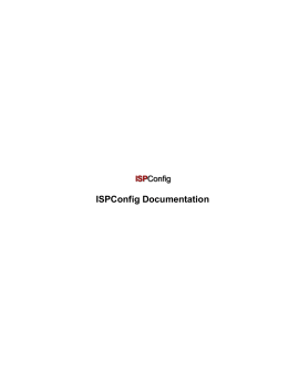 ISPConfig Documentation