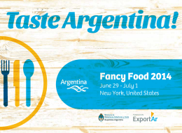 International Fancy Food Show 2014
