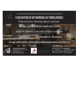 ii encuentro de networking en torrelodones