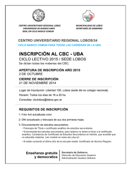 CENTRO UNIVERSITARIO REGIONAL LOBOS/34