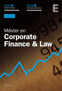 Corporate Finance & Law
