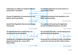 Capital gains on selling your property after 1st January 2015. Tax