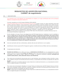 adopción nacional - DIF Estatal de Veracruz