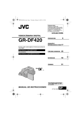 GR-DF420 - Instructions Manuals