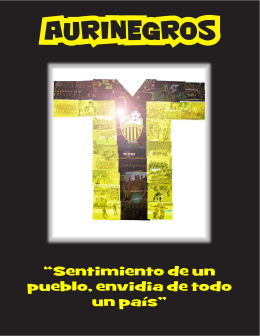 revista aurinegros PDF