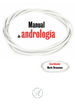 Manual de Andrología Noticia - Sociedad Española de Fertilidad