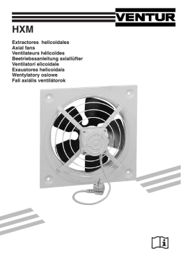 Extractores helicoidales Axial fans Ventilateurs hélicoïdes