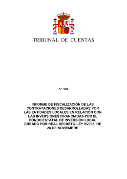 TRIBUNAL DE CUENTAS - Ayuntamiento de Alcala de Henares